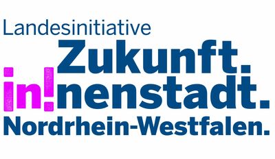 Logo der Landesinitiative Zukunft.Innenstadt.NordrheinWestfalen